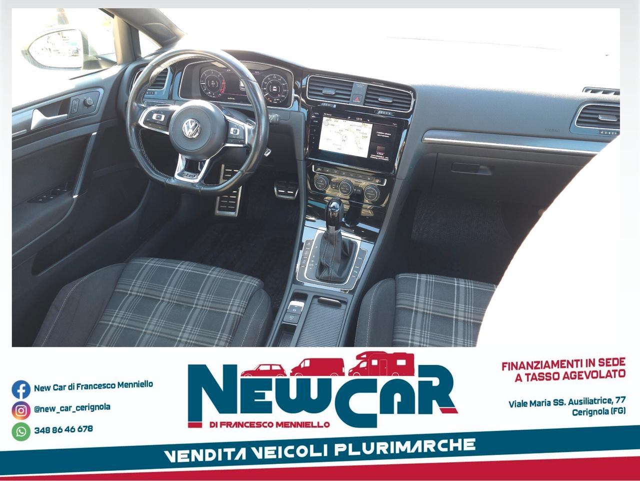 Golf GTD 2.0 Tdi 184cv - DSG - SOUND - TETTO - VIRTUAL
