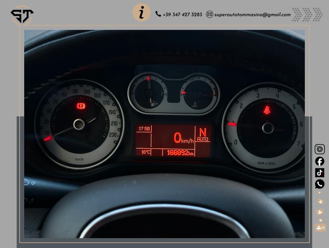 Fiat 500L 1.3 MJ 95 CV Cambio aut Garanzia 12 mesi