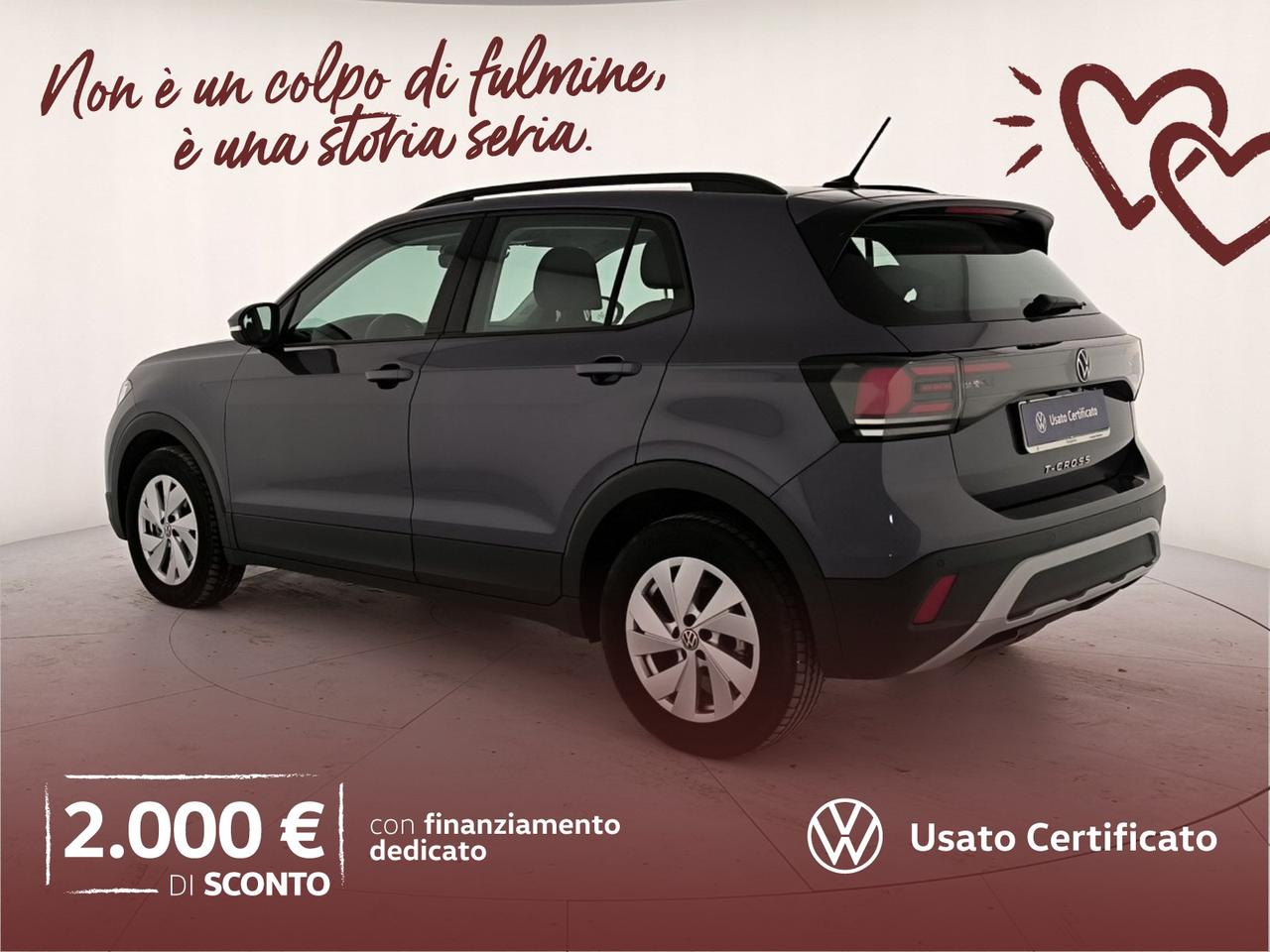 Volkswagen T-Cross 1.0 tsi life 115cv dsg