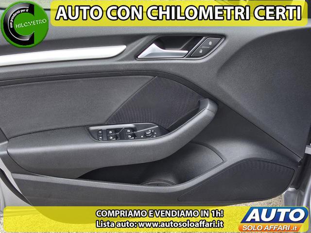 AUDI A3 SPB 1.2TFSI 110CV EURO6B NEOPATENTATI/RATE/PERMUTE