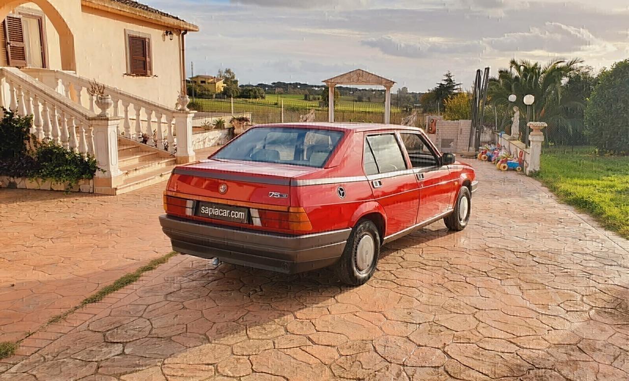 Alfa Romeo 75 1.6 carburatori unipro storica Imp GPL