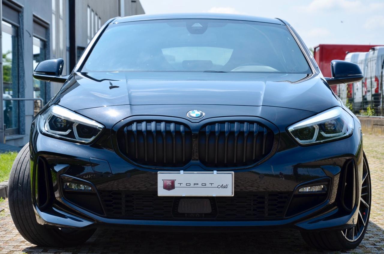 BMW 118d MSPORT 5p 150cv AUTO, SERVICE UFF BMW, UNICOPROP, UFF ITALIANA, PACCHETTO SERVICE, 19", SEDILI A GUSCIO, APPLE ANDROID, PERMUTE