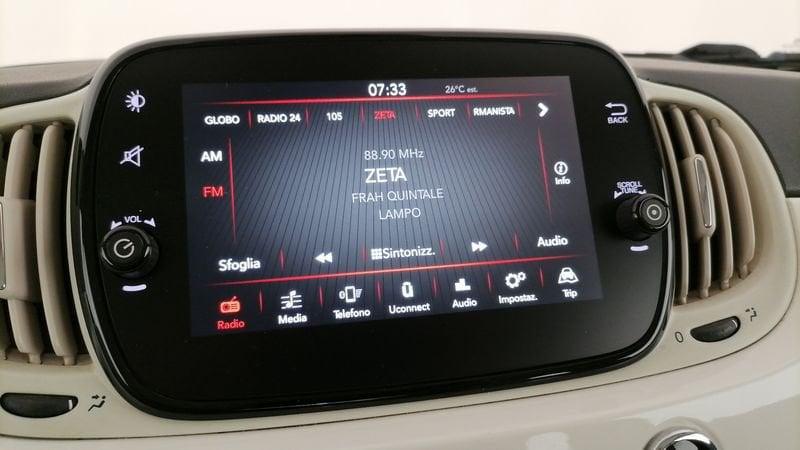 FIAT 500 1.2 Lounge easypower Gpl 69cv my18