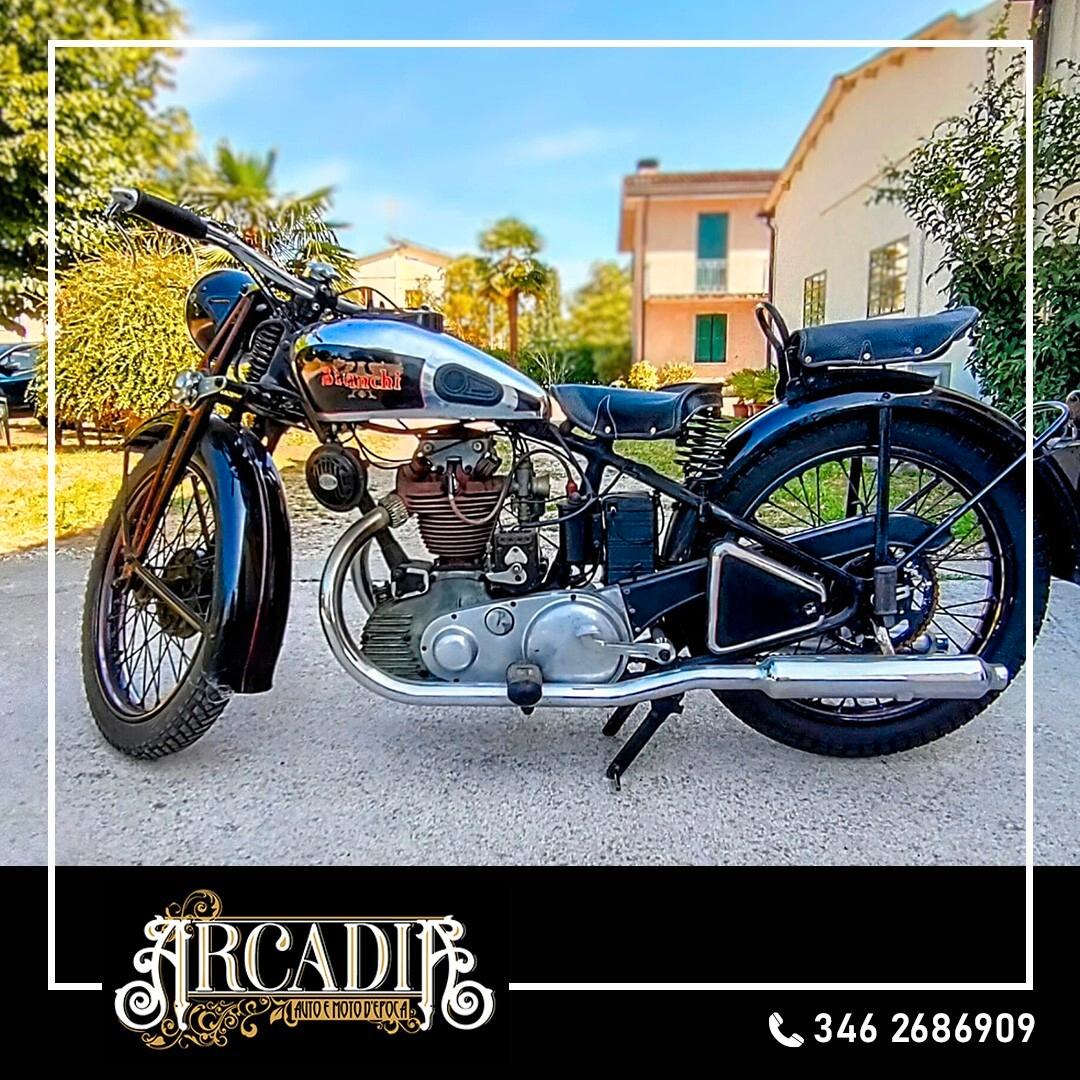 Moto Bianchi 250 Twin Port del 1936