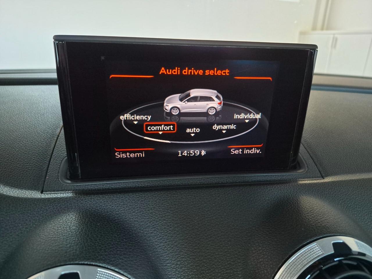 Audi A3 2.0 TDI AMBITION UNIPROPRIETARIO XENO PLUS NAVI AUDI DRIVE SELECT BLUETOOTH C.17 LAVAFARI CRUISE CONTROL