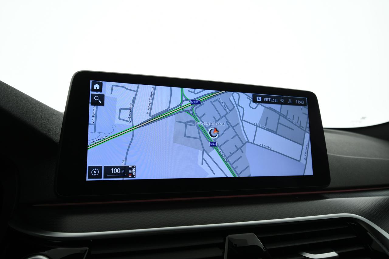 BMW 520d Touring mhev 48V xdrive Msport auto GANCIO TRAINO+CAMERA