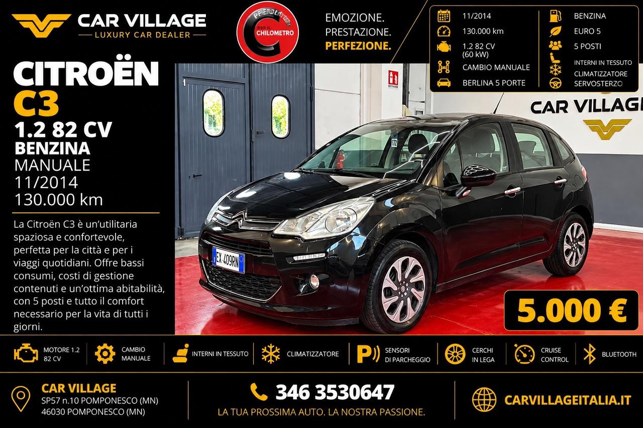 Citroen C3 PureTech 82 Seduction