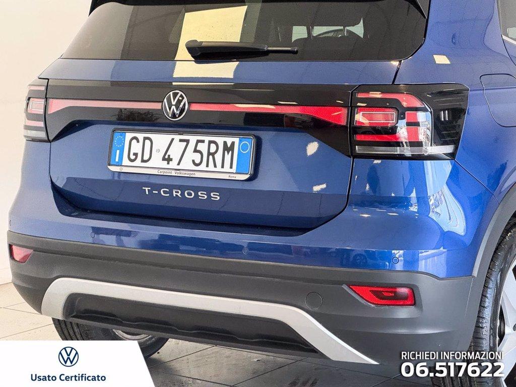 VOLKSWAGEN T-cross 1.0 tsi advanced 110cv del 2021