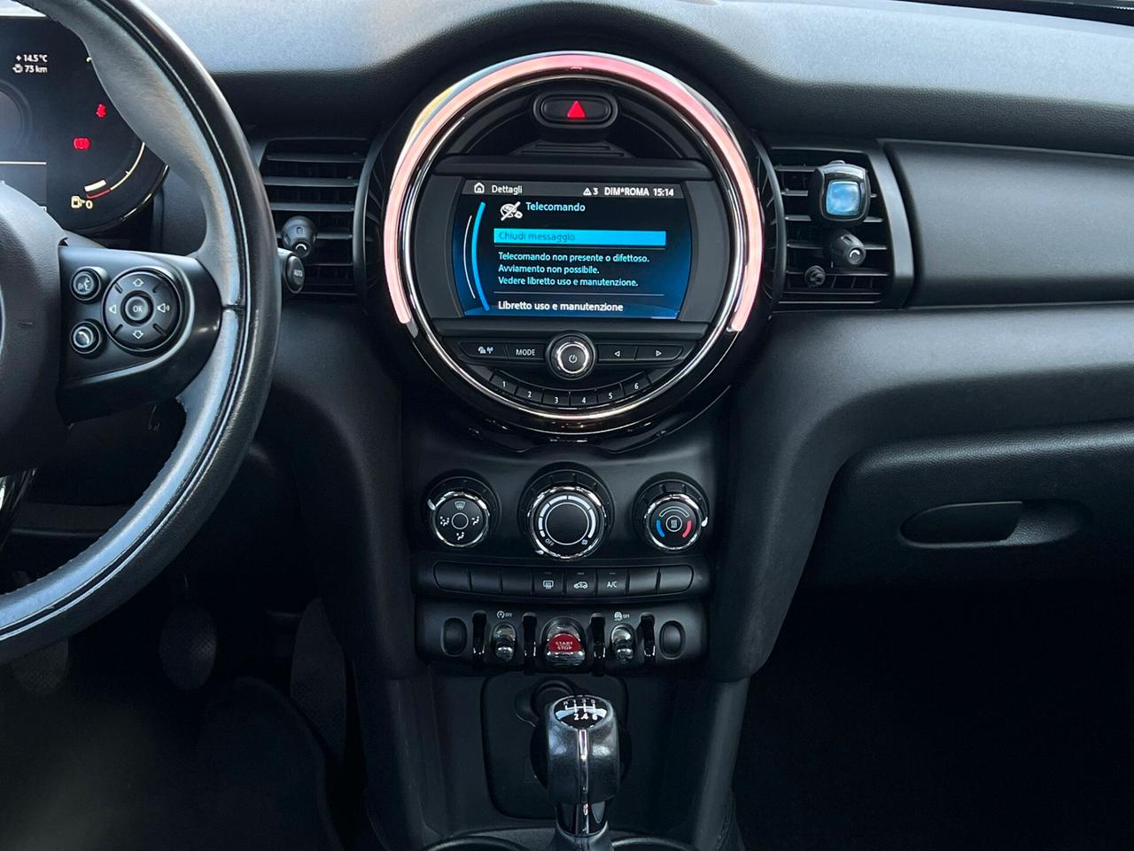 Mini 1.5 Cooper one 102cv