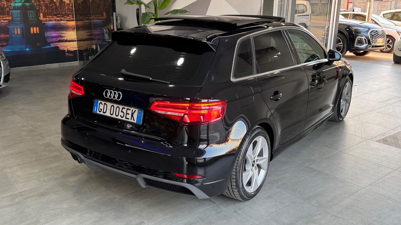 Audi A3 SPB 2.0 TDI S-Line Tetto Apribile-2018