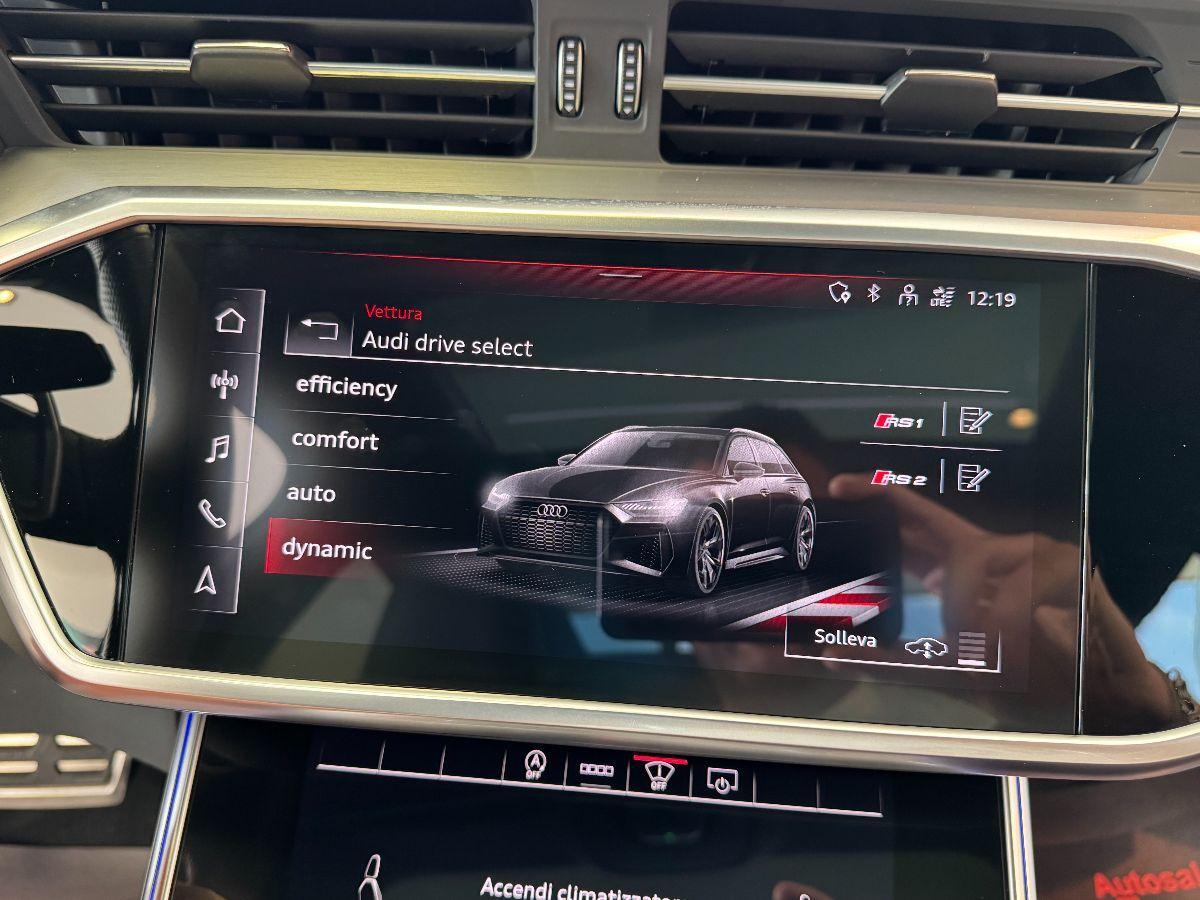 AUDI RS6 4.0 MHEV 600CV Identity Black Tetto Panorama