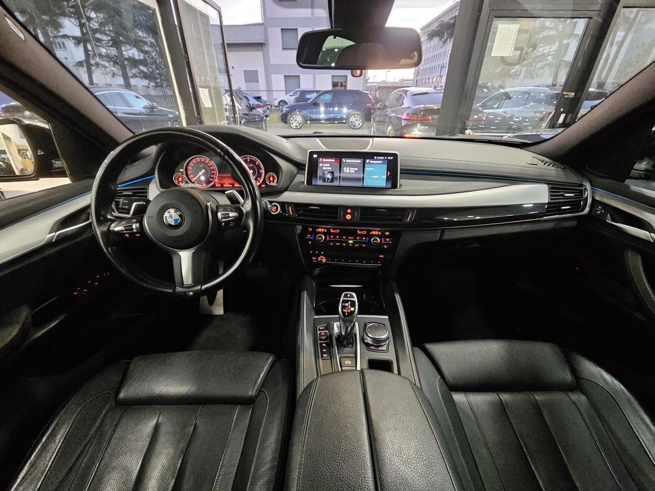 BMW X6 M50d Tetto Cam 360 Clima4zone HeadUp Dispaly C.20"