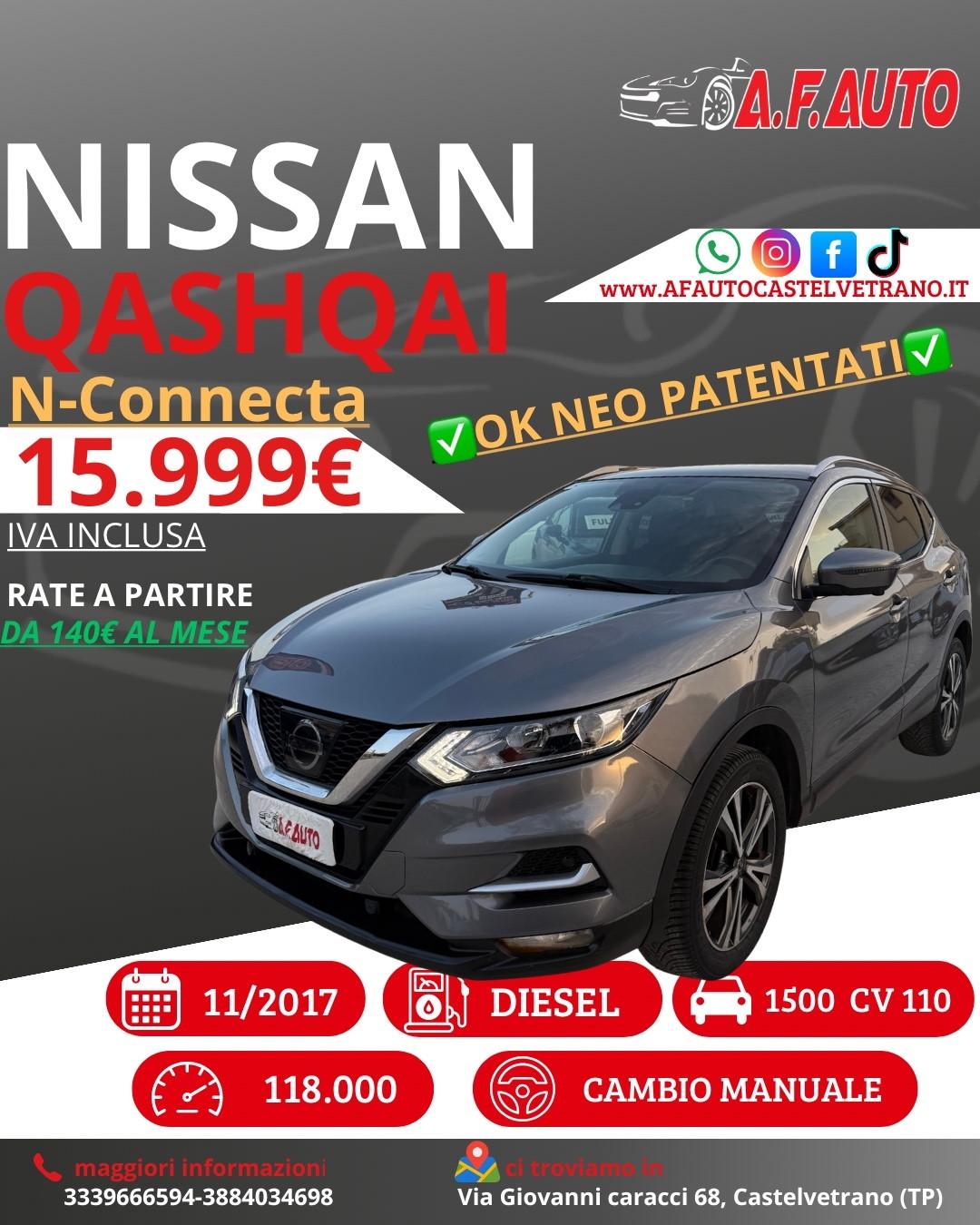 Nissan Qashqai 1.5 dCi N-Connecta