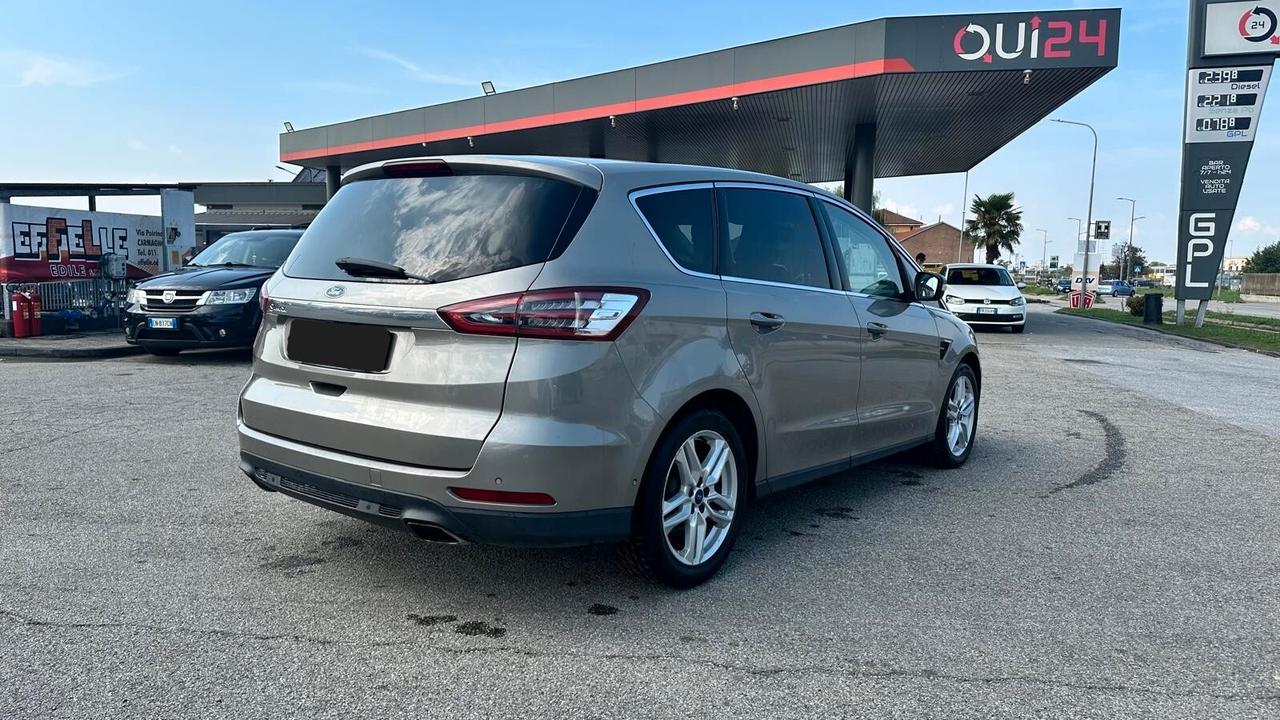 Ford S-Max 2.0 TDCi 150CV Start&Stop Powershift Titanium KM CERTIFICATI-UNICO PROPRIETARIO