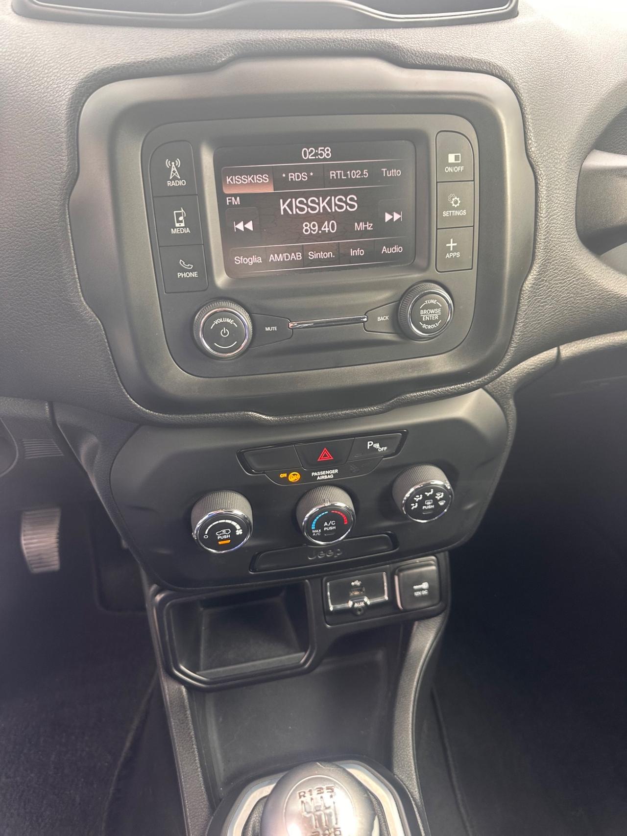 Jeep Renegade 1.6 Mjt 120 CV Longitude BLOCK