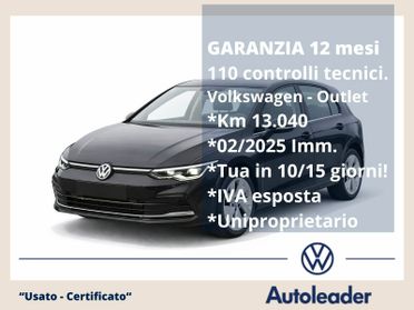 VW Golf 2.0 TDI Solo 13 mila km 150 CV DSG SCR Style