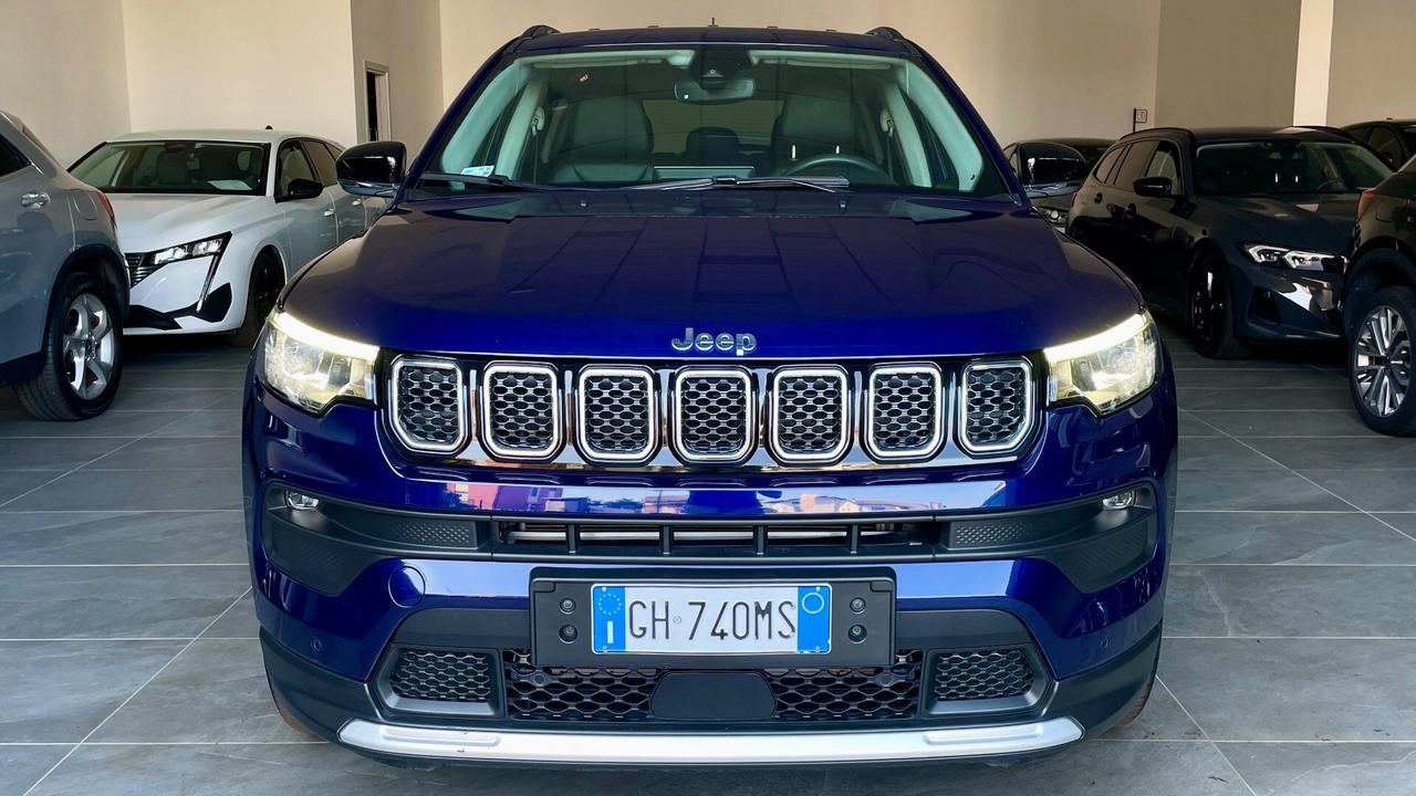 JEEP COMPASS 1.3 LIMITED 4XE TURBO T4 PHEV AT6 190 CV - FULL LED, VIRTUA COCKPIT, NEOPATENTATI