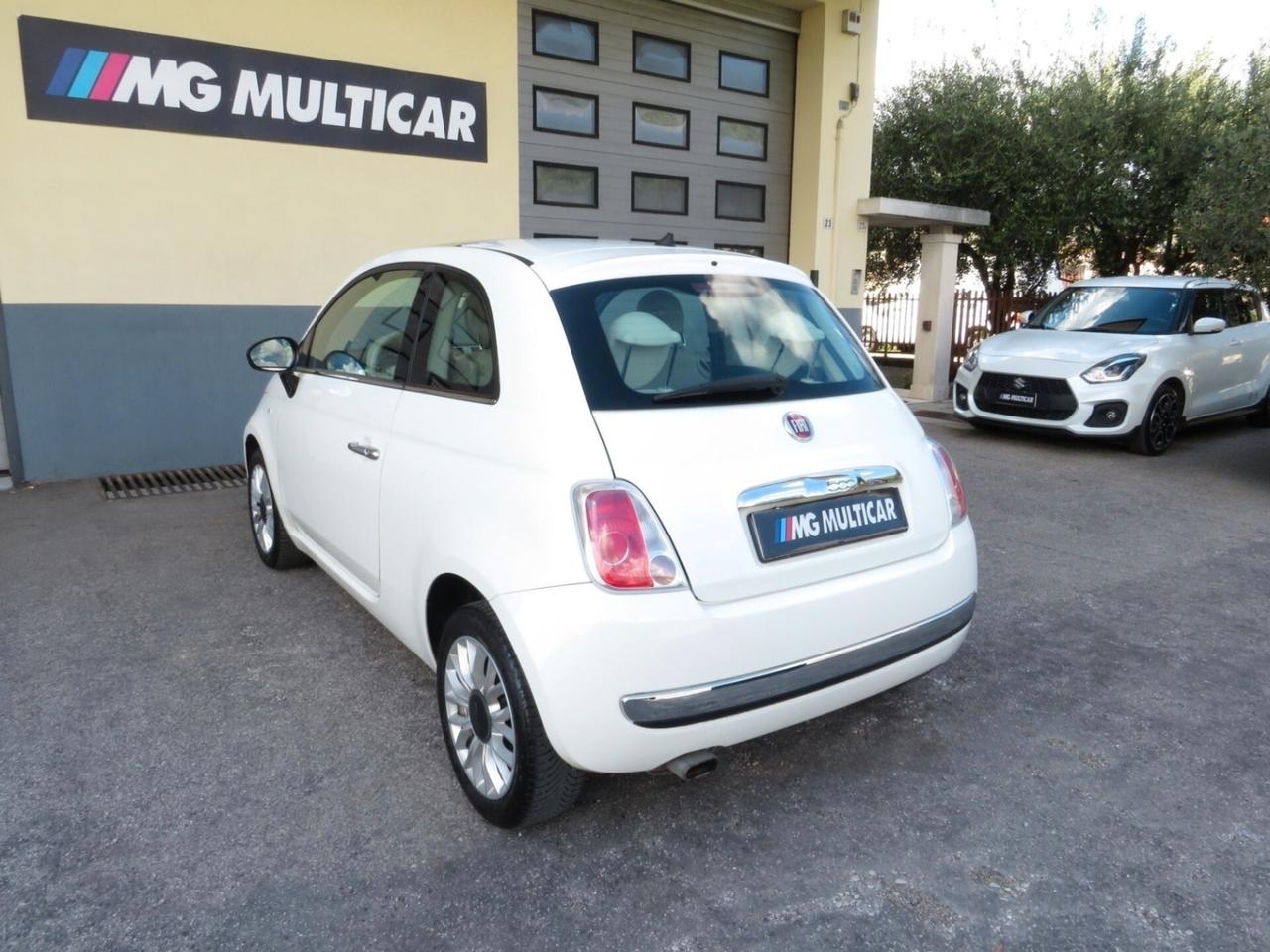 Fiat 500 1.2 Lounge 69cv E6. bluetooth/fendinebbia/tetto panorama