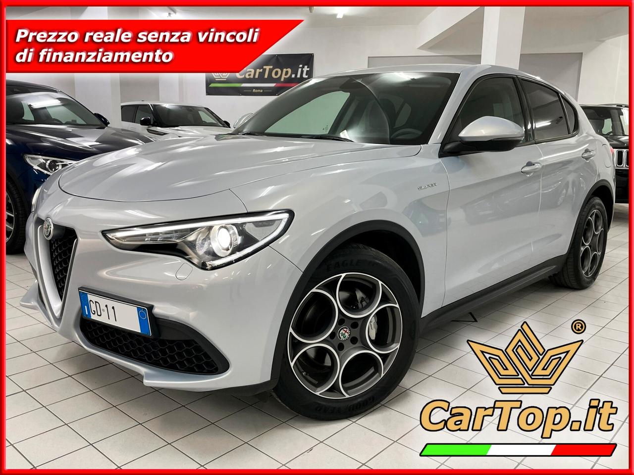 Alfa Romeo Stelvio 2.2 TD 160 CV SPORT-TECH CERCHI 19" VETRI SCURI