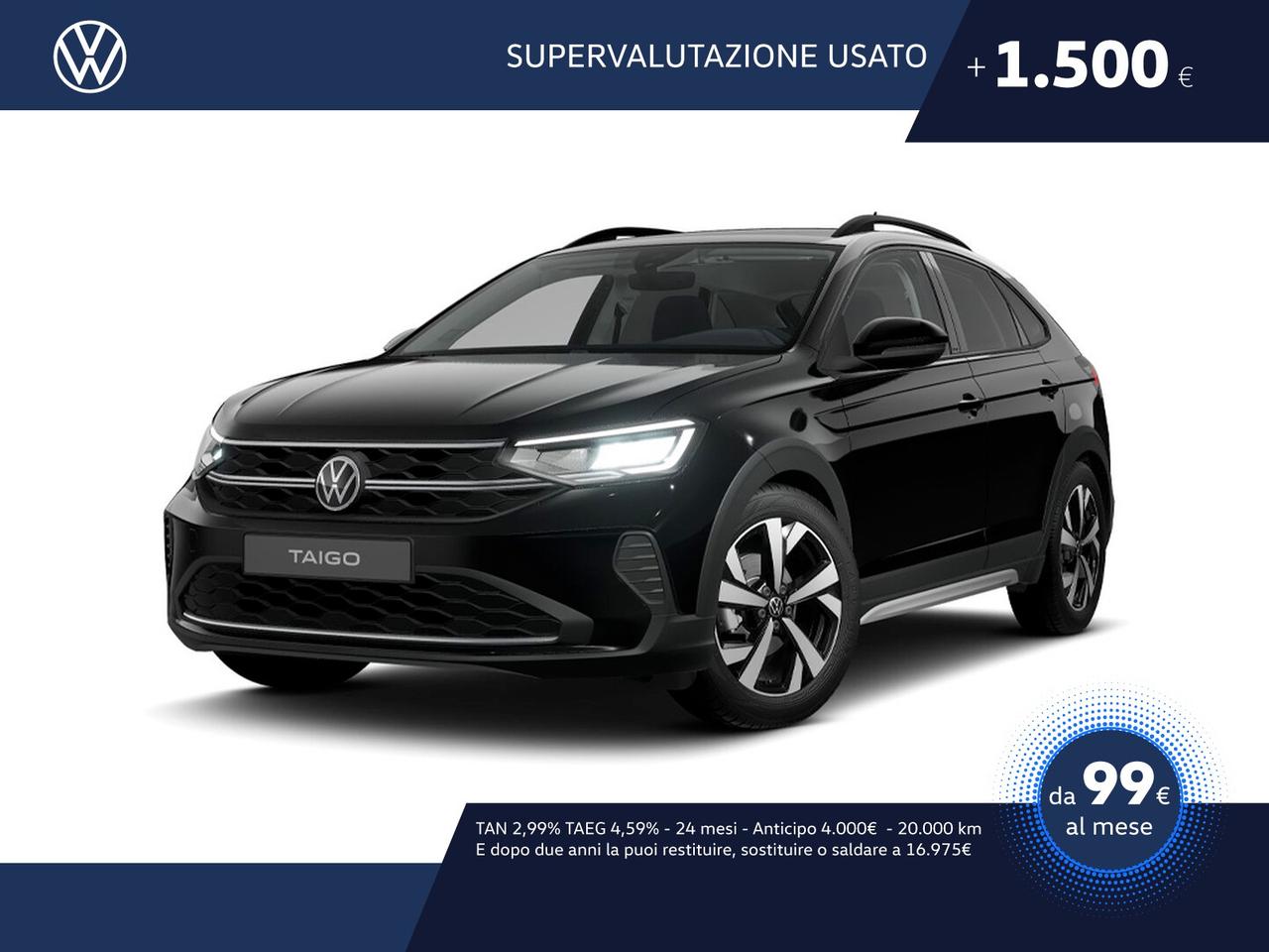 Volkswagen Taigo 1.0 tsi edition plus 95cv