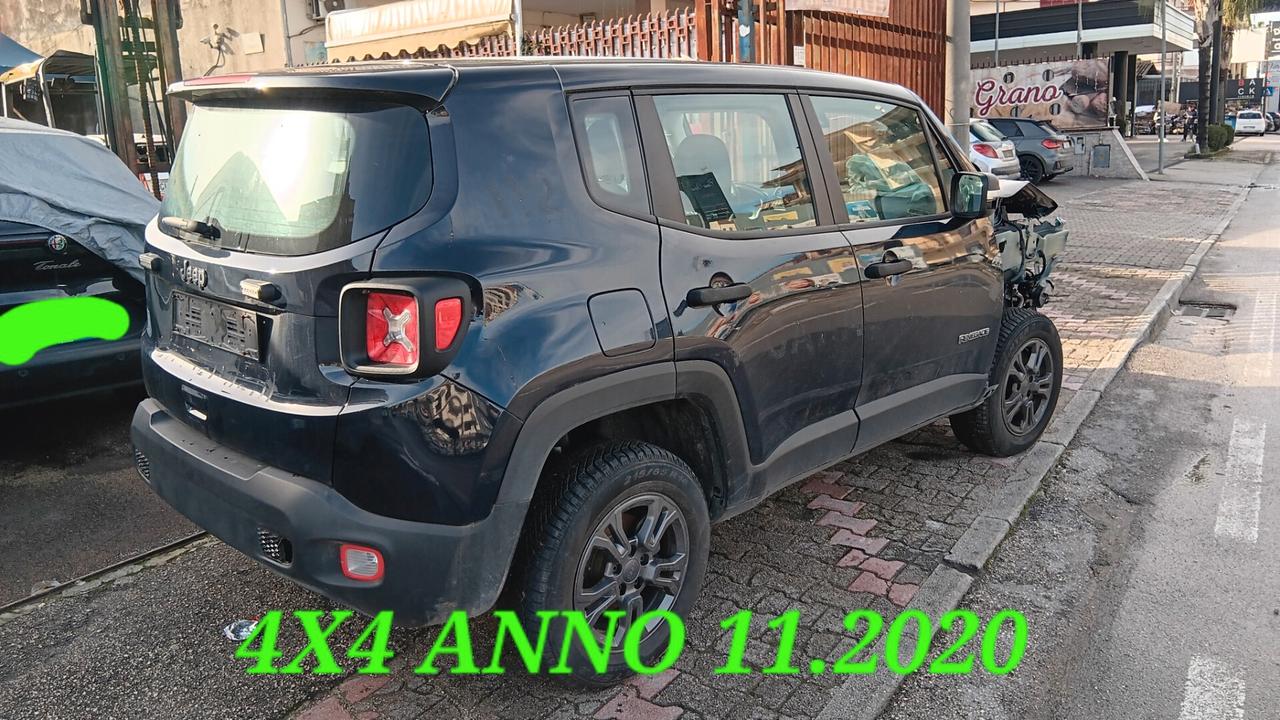 Jeep Renegade 4x4 incidentata sinistrata mondialcars
