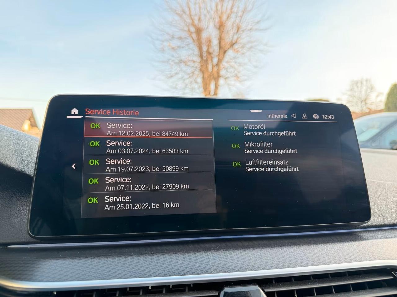 Bmw 520d 48V Touring M-Sport TETTO