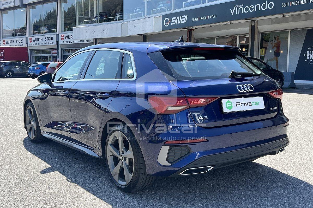 AUDI A3 SPB 30 TDI S tronic S line edition
