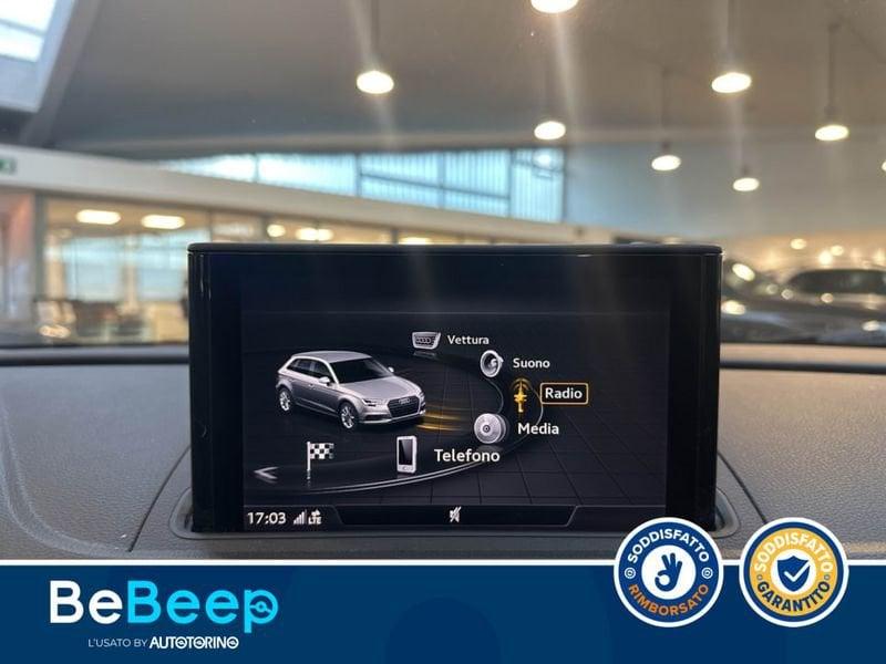 Audi A3 SPORTBACK 30 1.6 TDI BUSINESS 116CV S-TRONIC