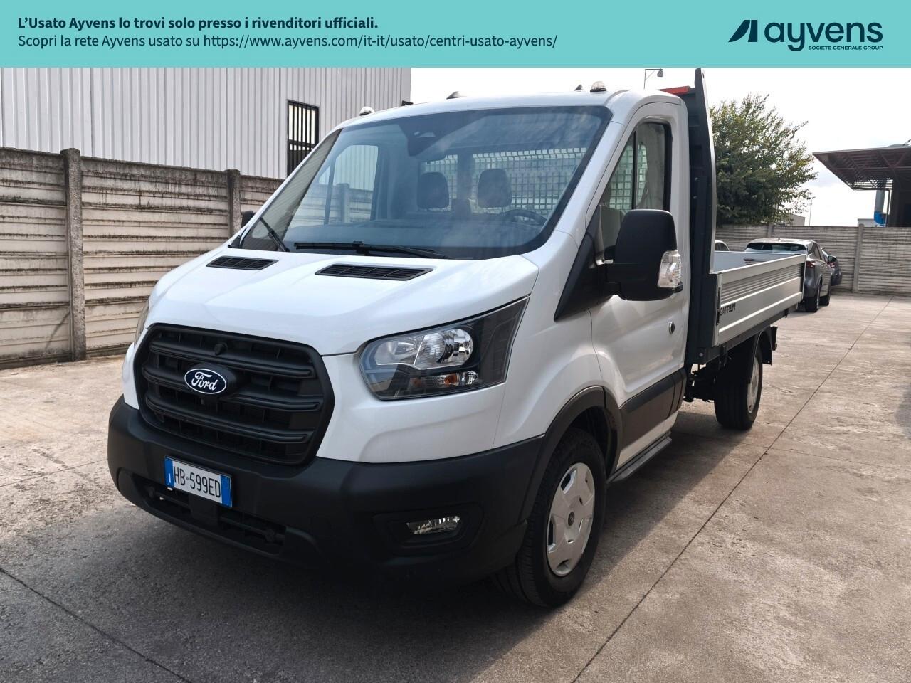 FORD TRANSIT ALLESTITO 350 L2 Trend 2.0 Eco 130Cv SCAT Cassone a sponde abbattibili 2-door