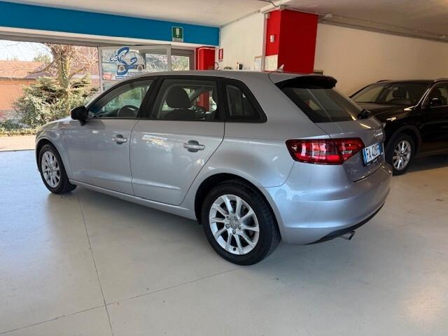 AUDI A3 SPORTBACK 1.6 TDI 110CV – SOLO 62.000 KM | PARI AL NUOVO | FULL STORIA AUDI