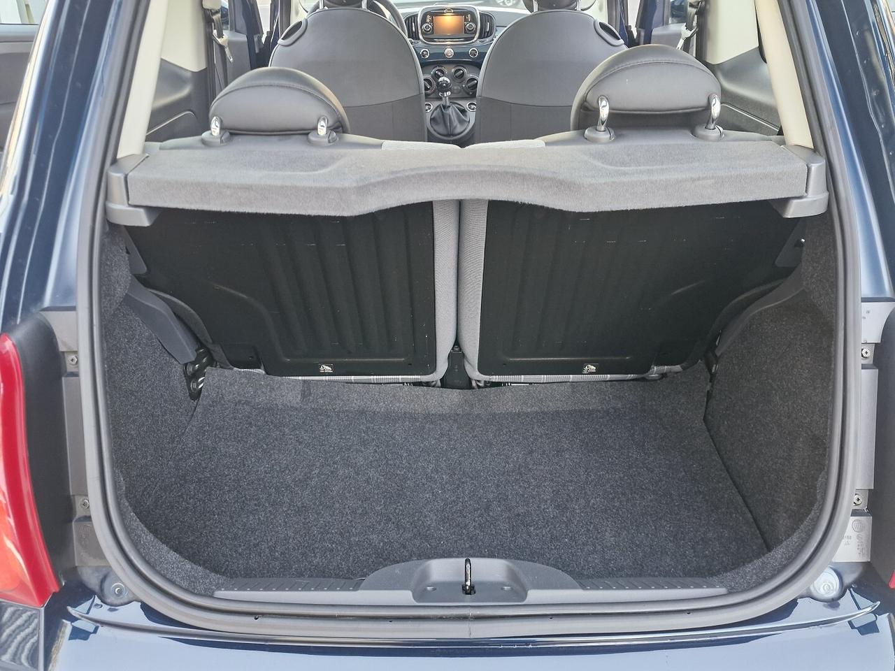 FIAT 500 1.2 BENZINA 69CV LOUNGE 80000KM ANNO 2017