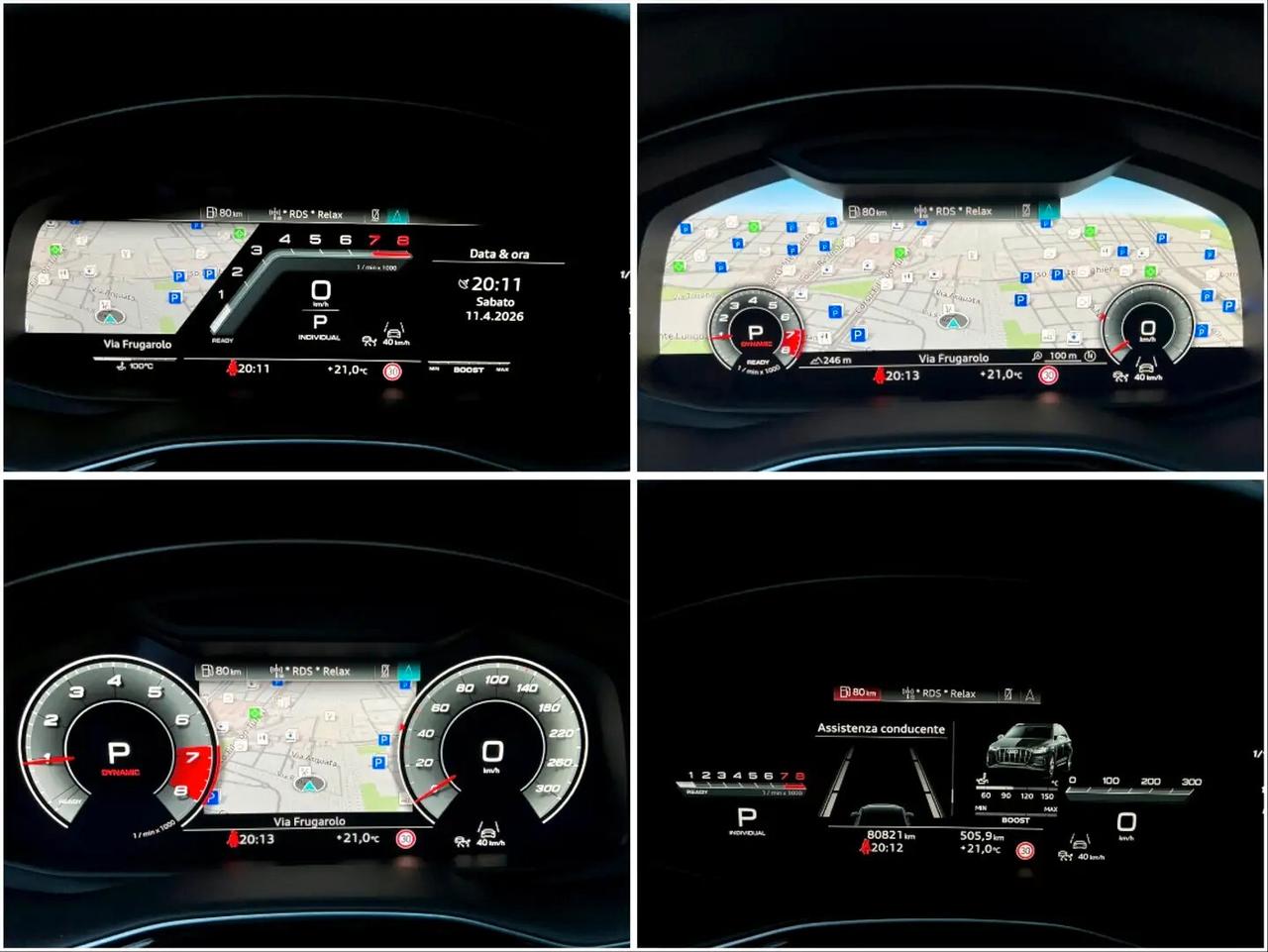 Audi SQ7 4.0 V8 Bi-Turbo TFSi 507cv aut. Tiptronic8 Quattro 7Posti Sport Attitude