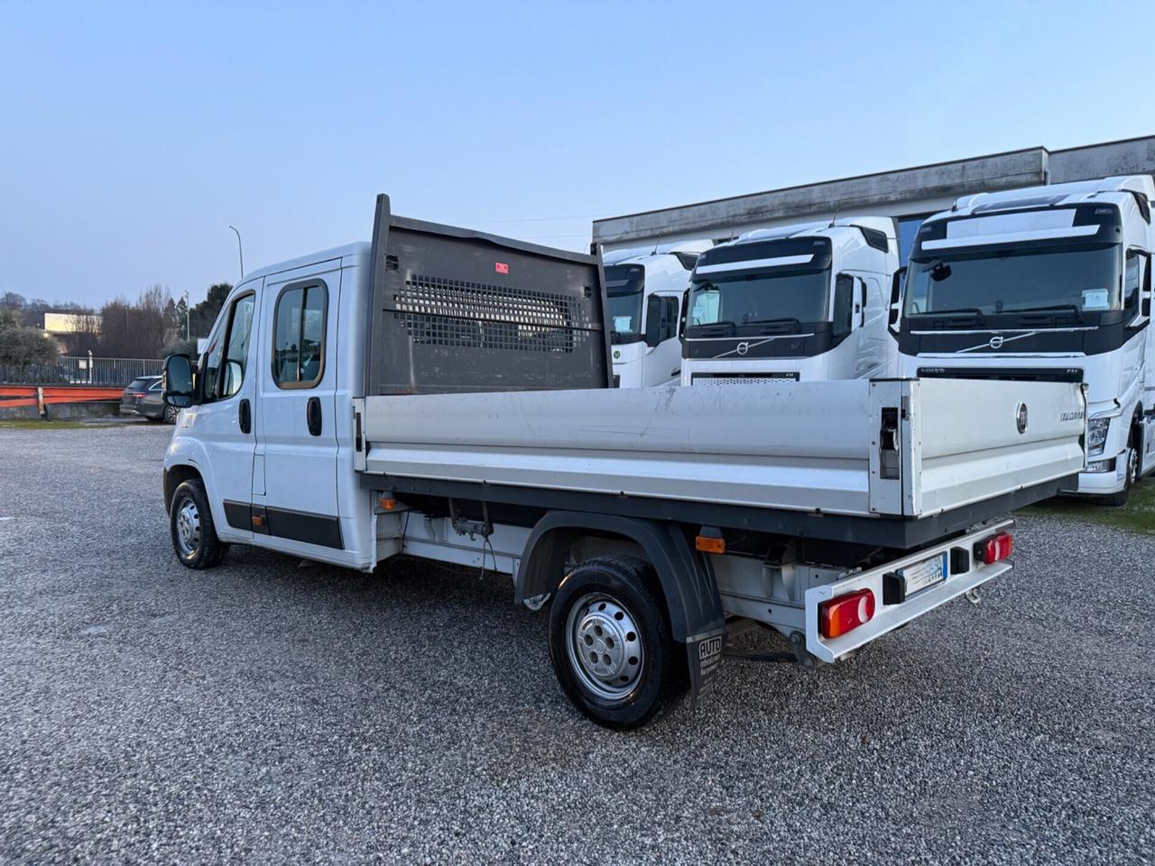 Fiat Ducato 2.3 DOKA 7 posti cassone fisso Euro6D