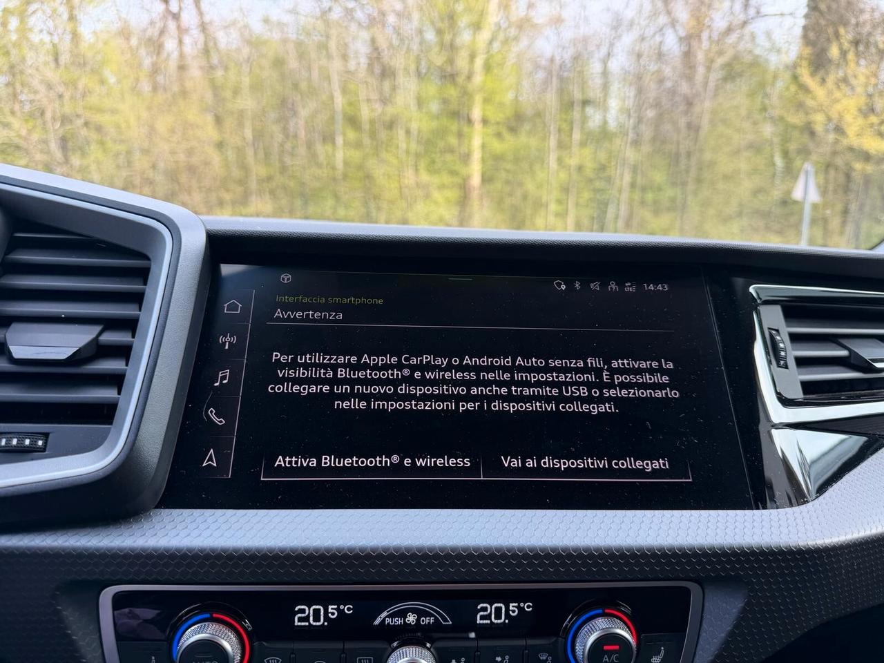 Audi A1 SPB 30 TFSI Advanced GARANZIA 48 MESI AUDI