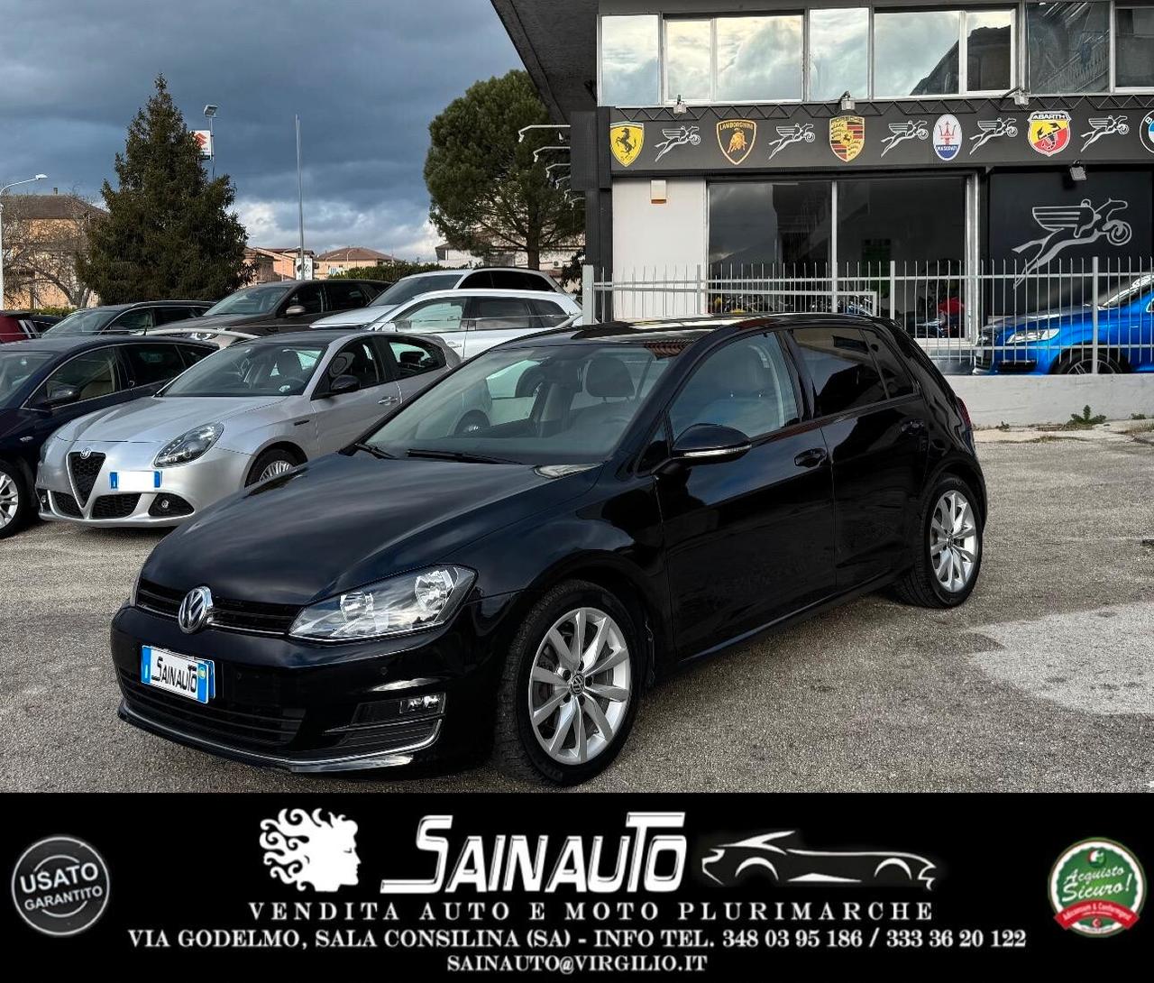 Volkswagen Golf 7 1.6 TDI 115 CV DSG 5p. Highline GARANZIA
