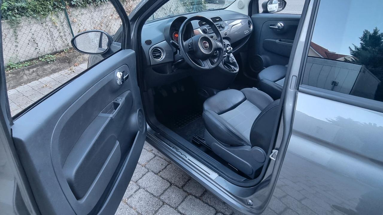 Fiat 500 1.2 Lounge 69cv anno2010 km119000 neopat