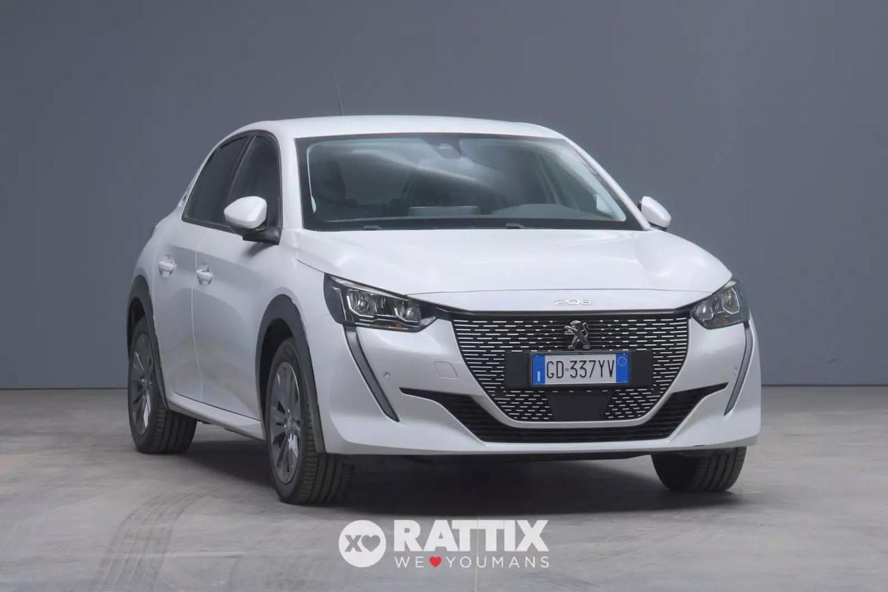 Peugeot e-208 motore elettrico 100kW Allure
