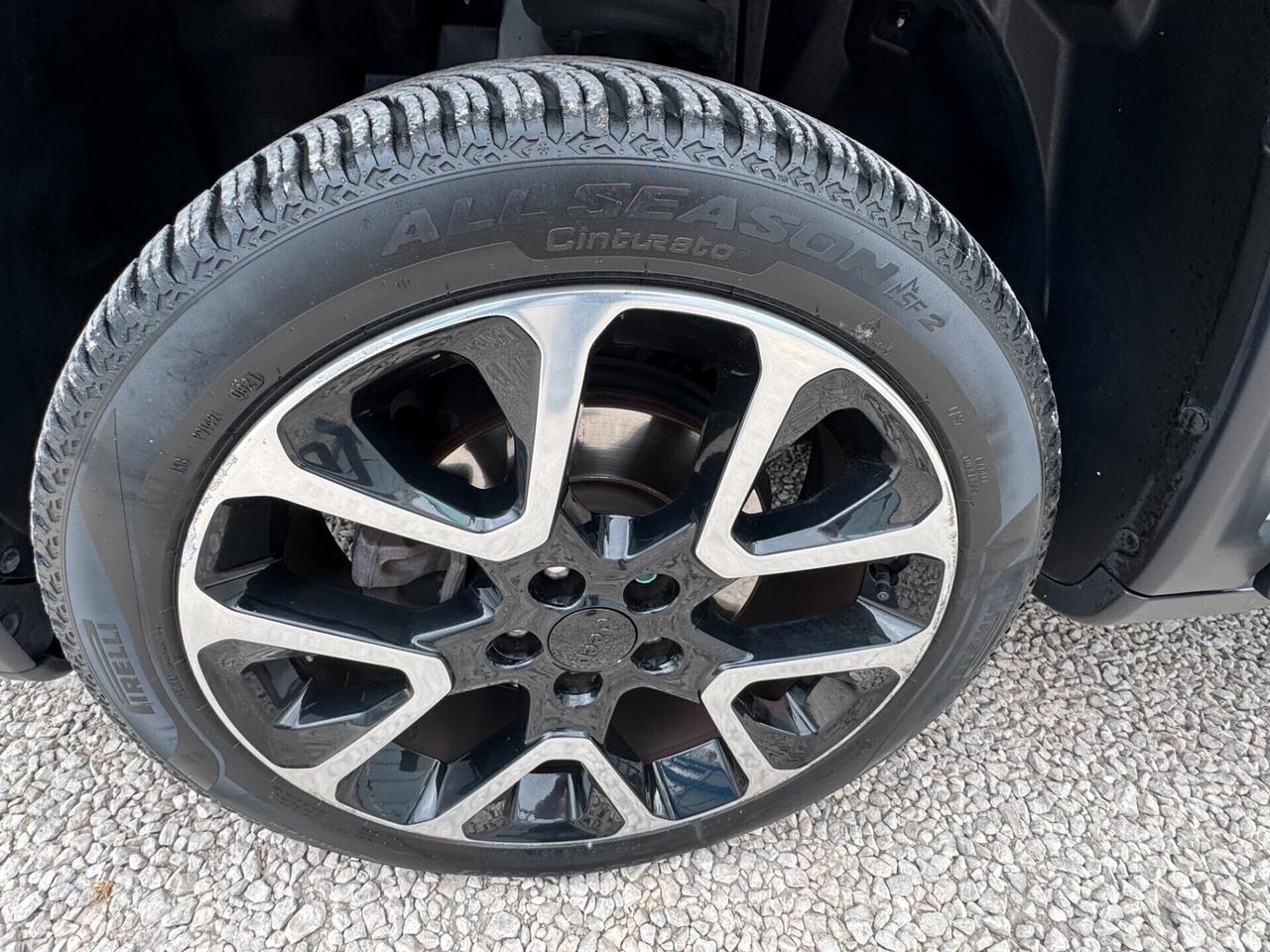 Jeep Compass 2.0 Multijet II cambio automatico km certificati 1 prop. 2017 bianco perla