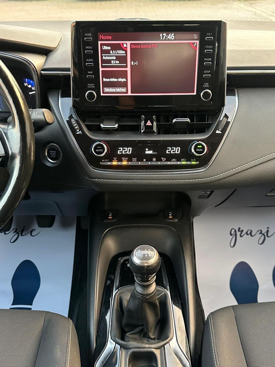 TOYOTA - Corolla- 5 PORTE 1.2 BENZINA 115CV EURO6D