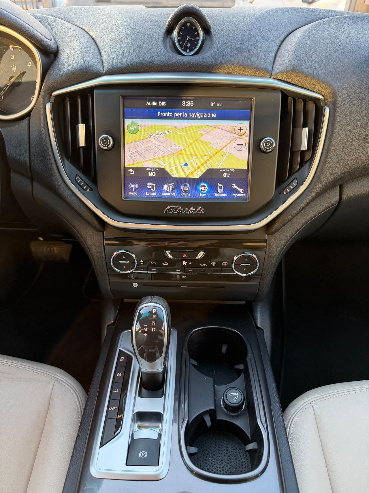 Maserati Ghibli 3.0d 250 cv V6 Unico proprietario