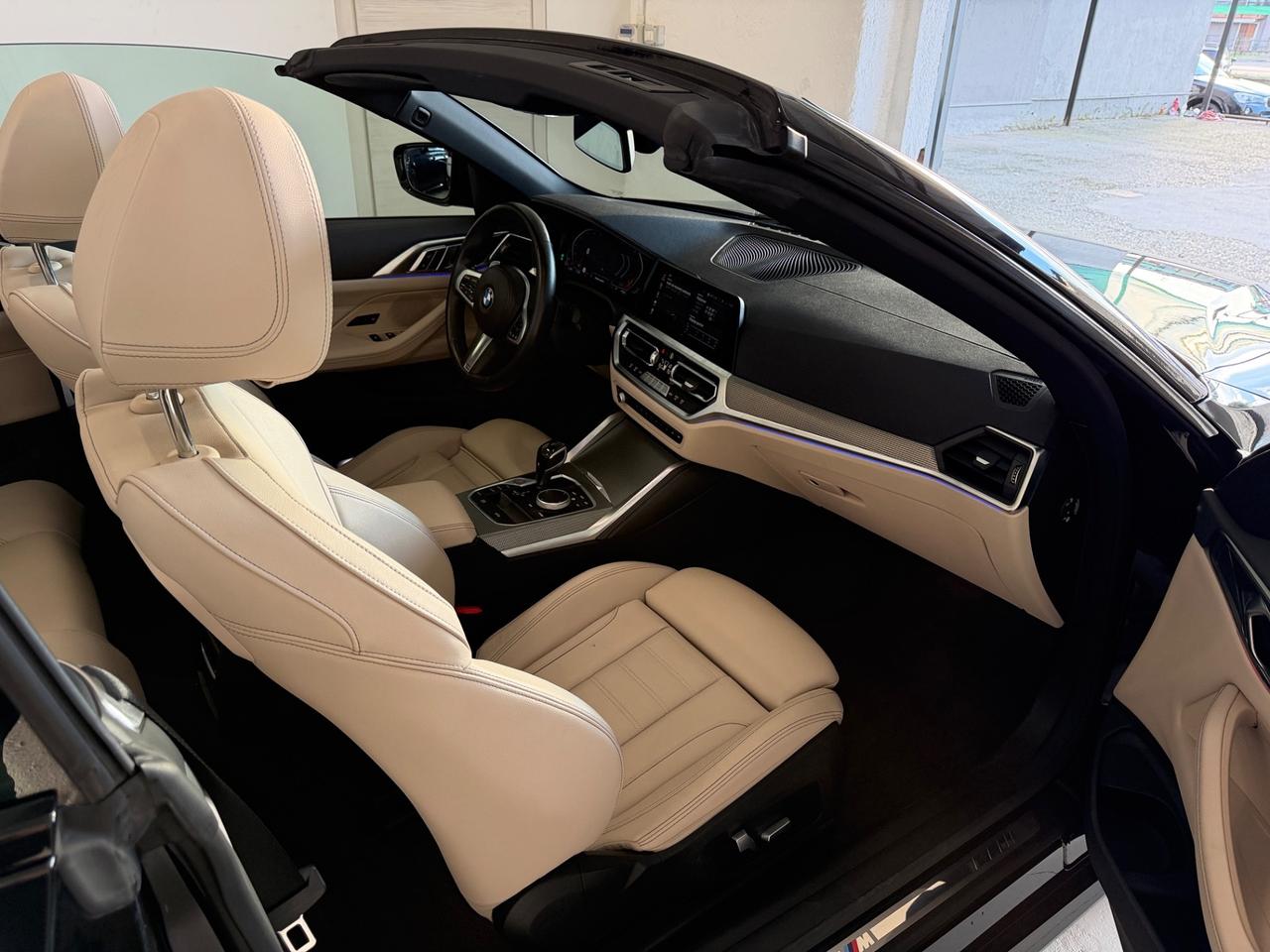 Bmw 430d Mhev 48V Cabrio Msport Full TOP di GAMMA