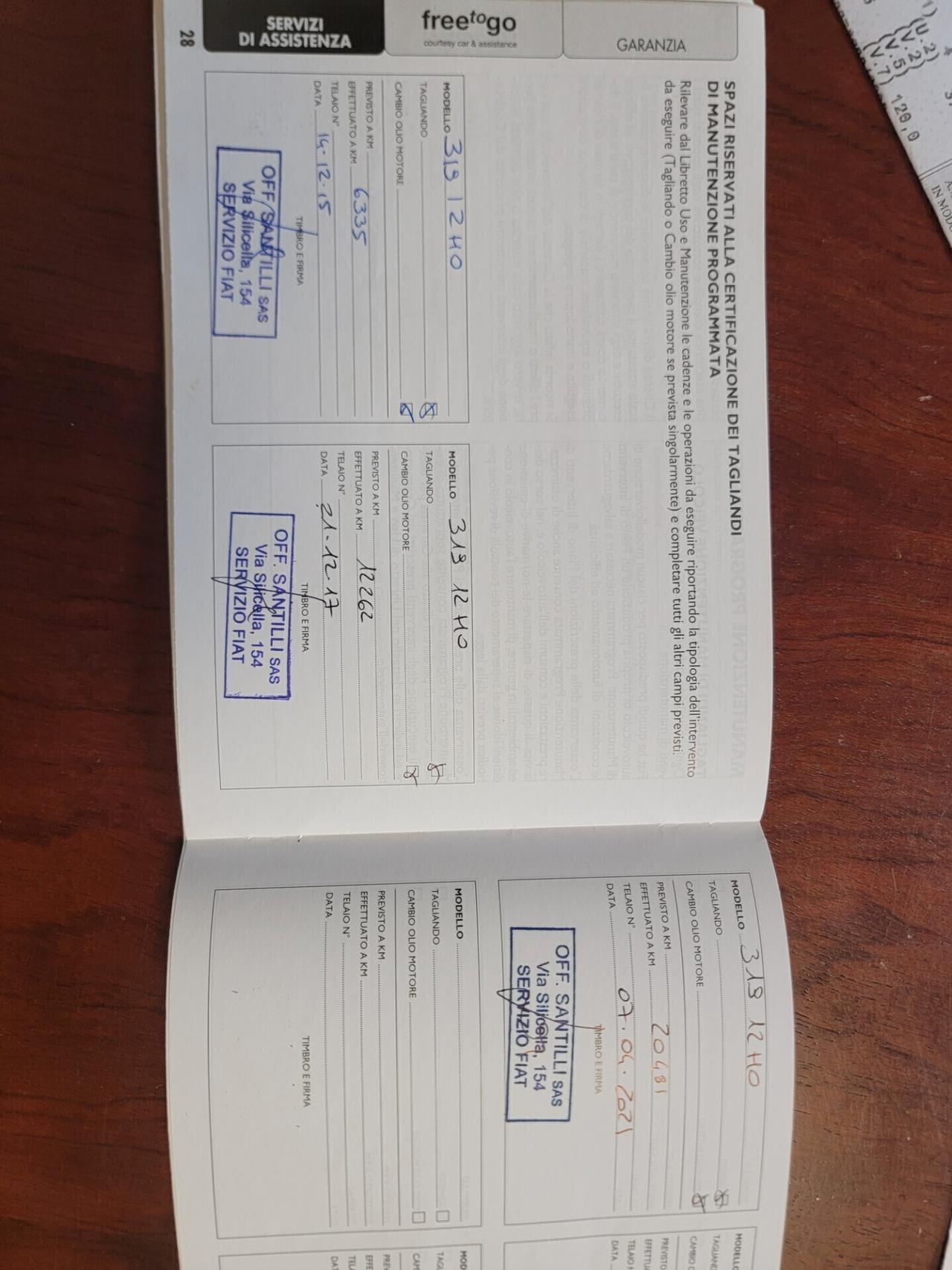 Fiat Panda 1.2 lounge SOLO 29 MILA KM ORIGINALI