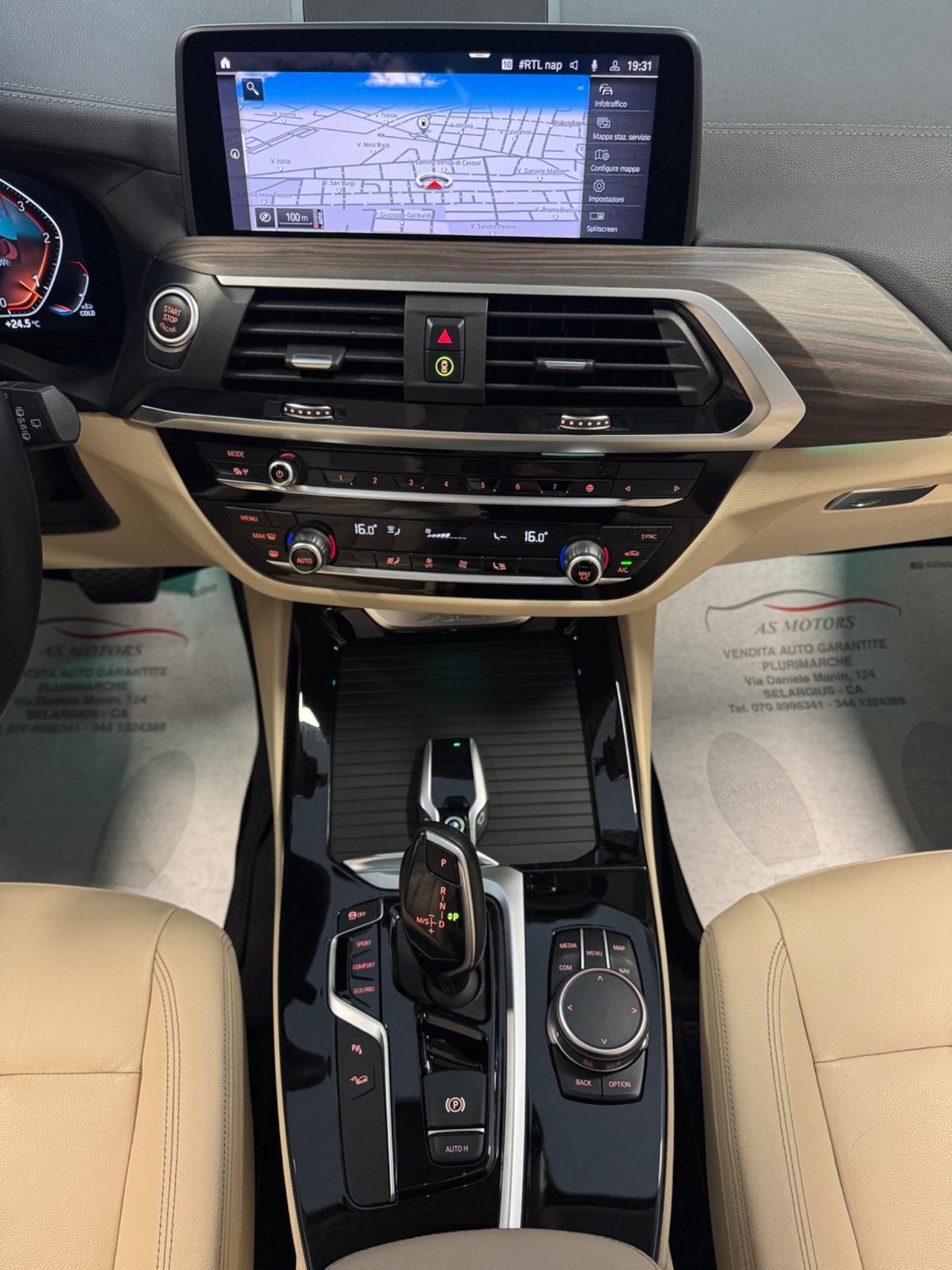 Bmw X3 20D X DRIVE LUXURY LINE TETTO APRIBILE