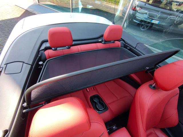 BMW 220 d 190cv Cabrio Sport Automatica, Pelle rossa, Navi