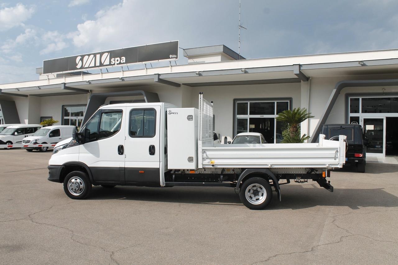 Iveco Daily 35C16 DOPPIA CABINA CASSONE RIBALTABILE E GANCIO TRAINO