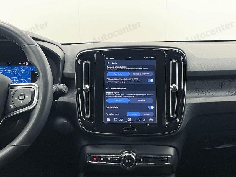 Volvo XC40 Recharge XC40 PURE ELETTRIC SINGLE MOTOR FWD PLUS **AUTOCARRO 4 POSTI**