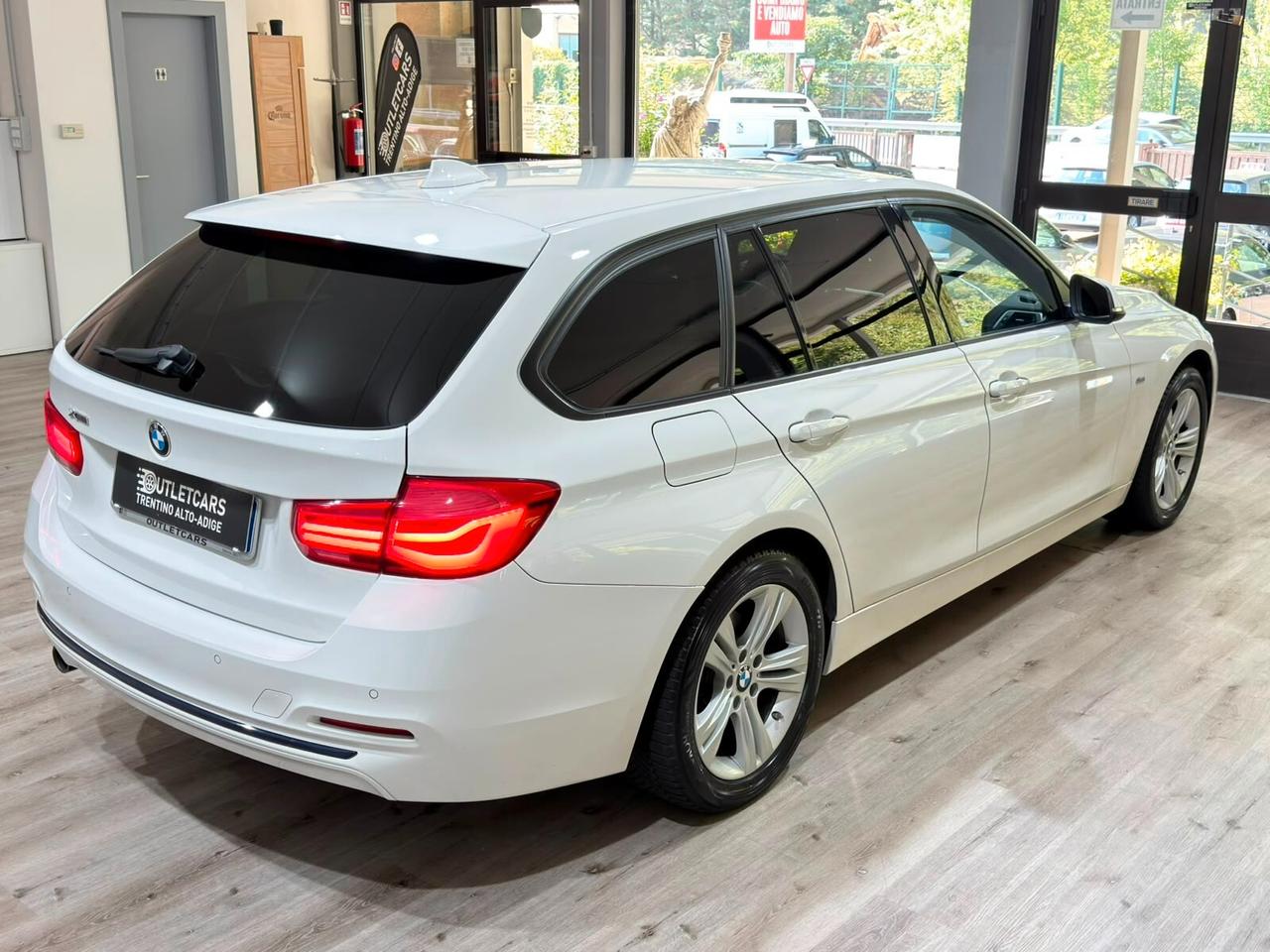 BMW 318D TOURING XDRIVE 2.0 150cv GANCIO TRAINO