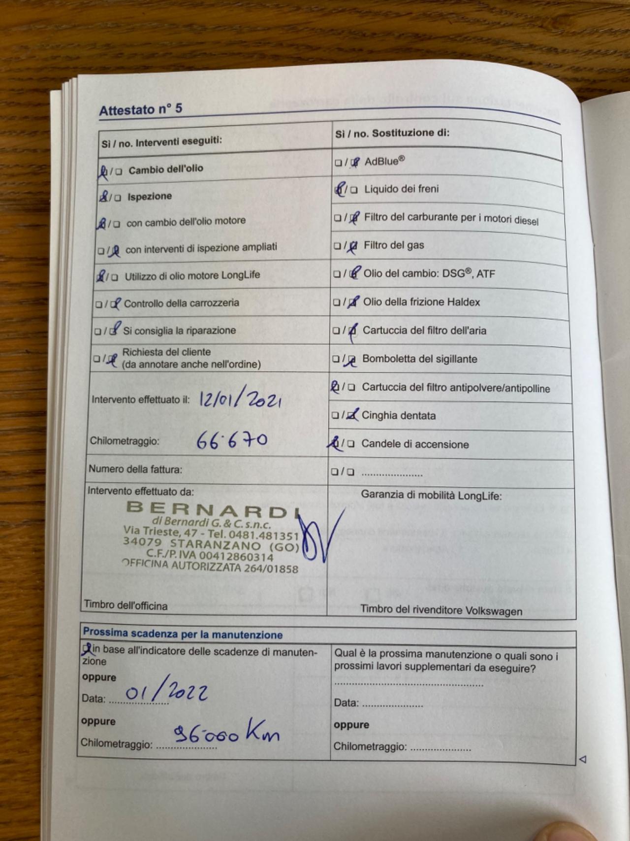 VOLKSWAGEN GOLF 7 (KM 115.326) PROPRIETARIO UNICO