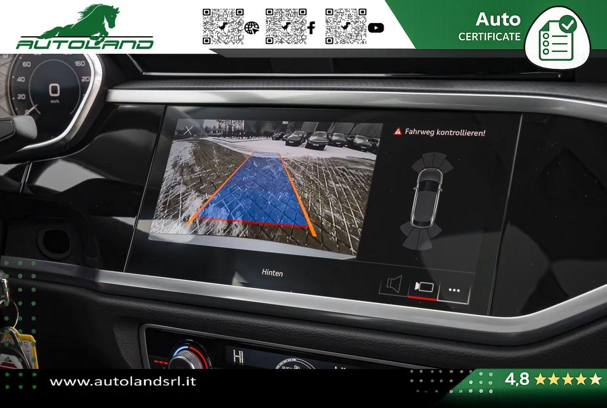 Audi Q3 Sportback 45 2.0 TFSIe 245cv s-tronic Plug-in Hybrid *Tetto*