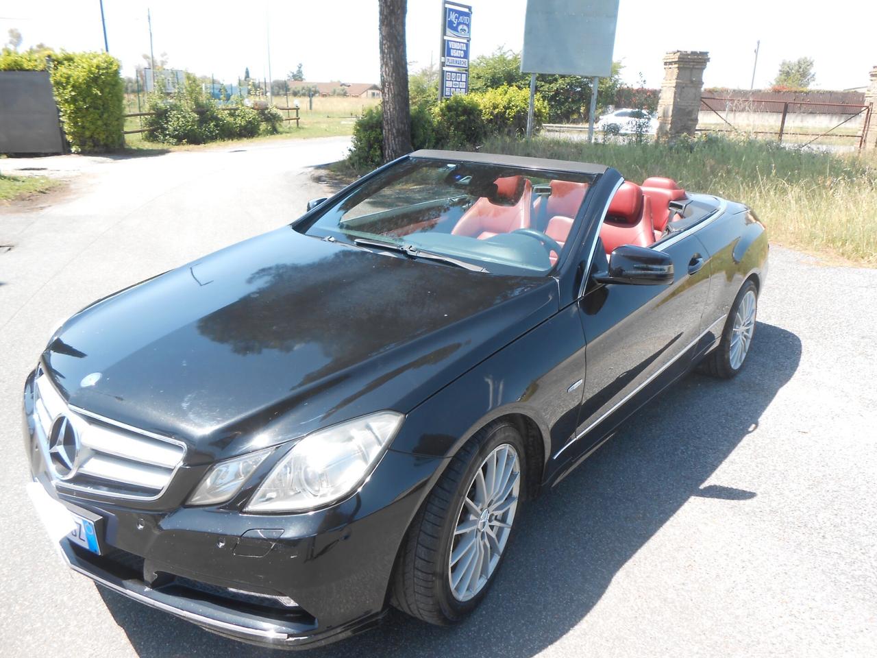 Mercedes-benz E 250 CDI Cabrio BlueEFFICIENCY Avantgarde